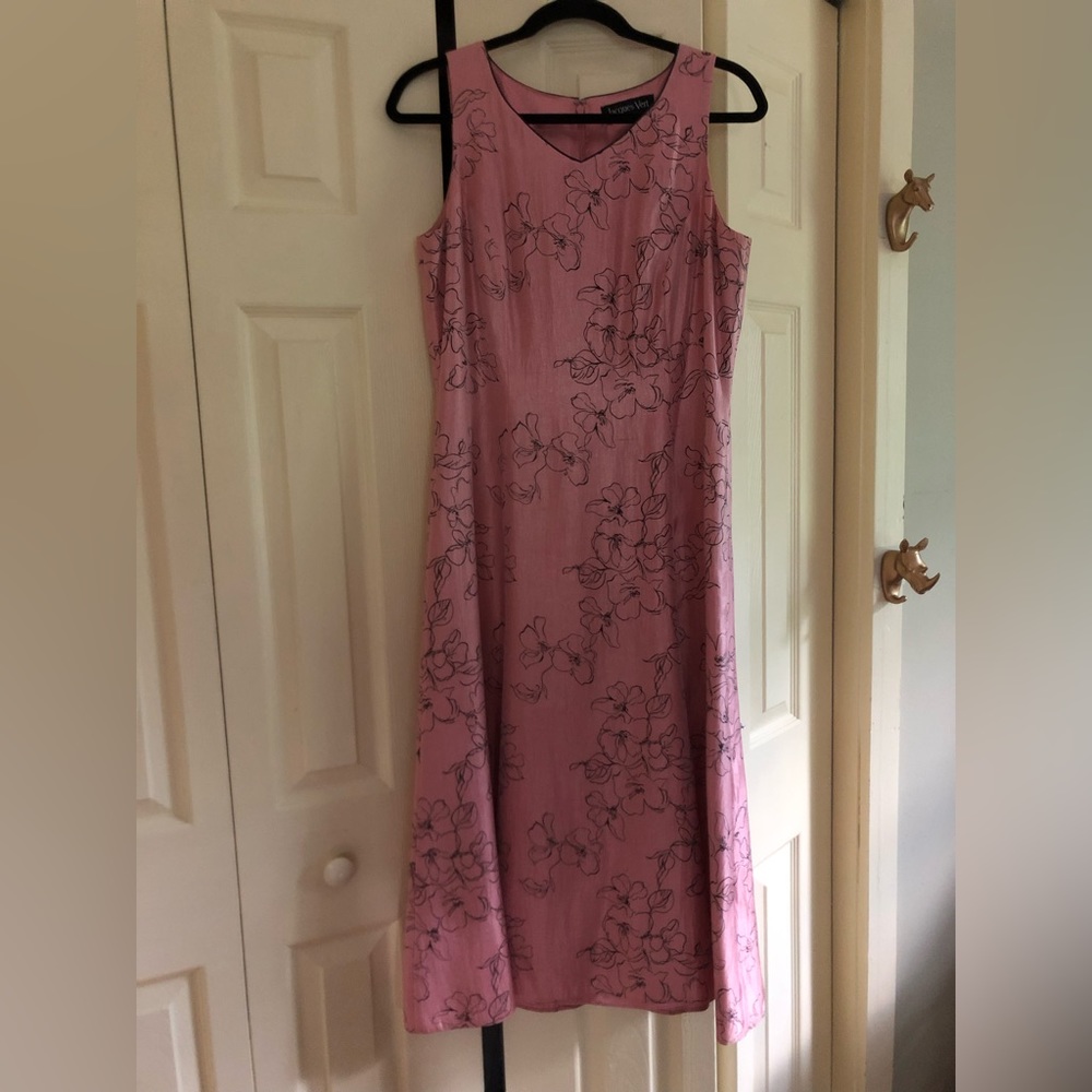 Stunning, elegant, dressy, floral Jacques Vert dress, size 10 - like new
